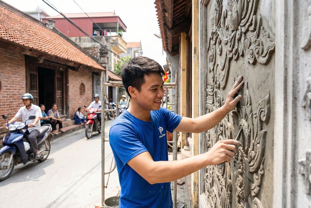 Báo Giá Dịch Vụ Phù Điêu Xi Măng Đẹp Tại TPHCM 11 phudieuximang